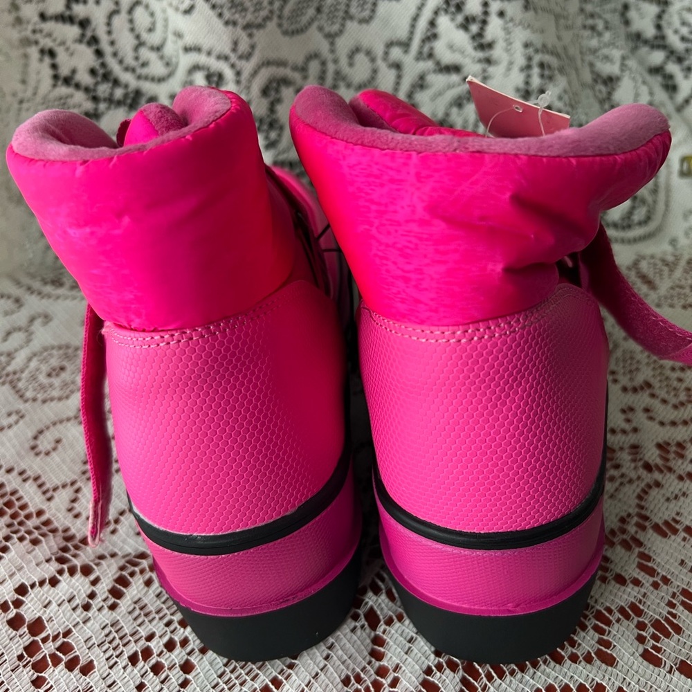 NWT Juicy Couture Veronica Puffer Snow Boots sz 9 moon boot - Picture 3 of 7